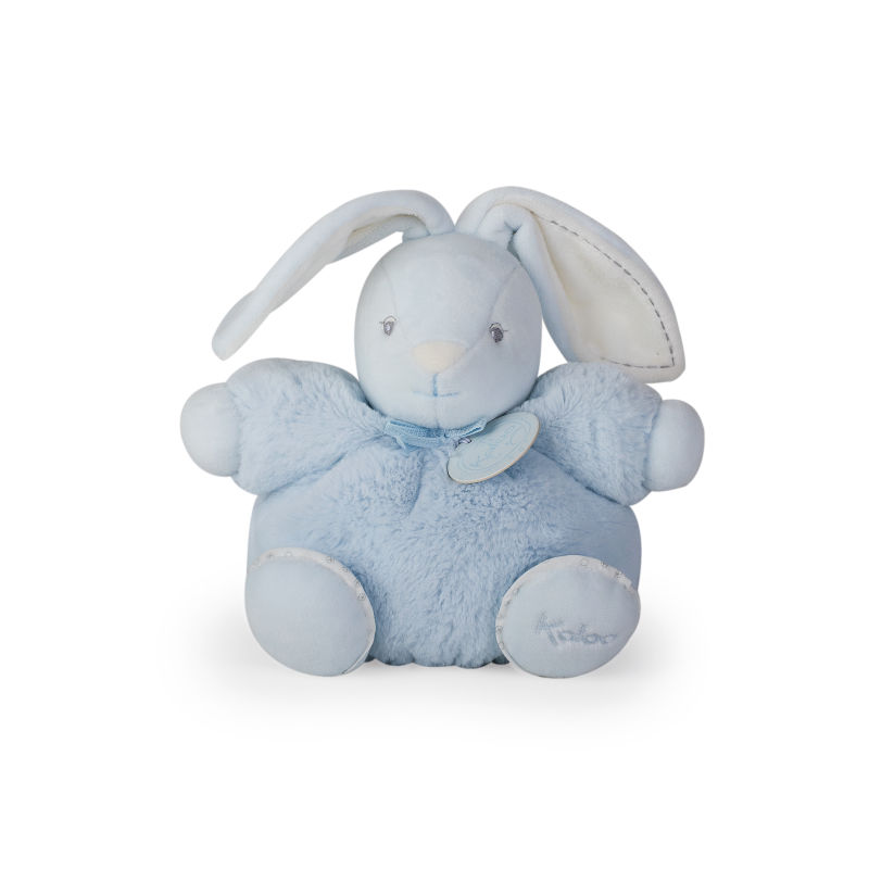  perle peluche lapin bleu 18 cm 